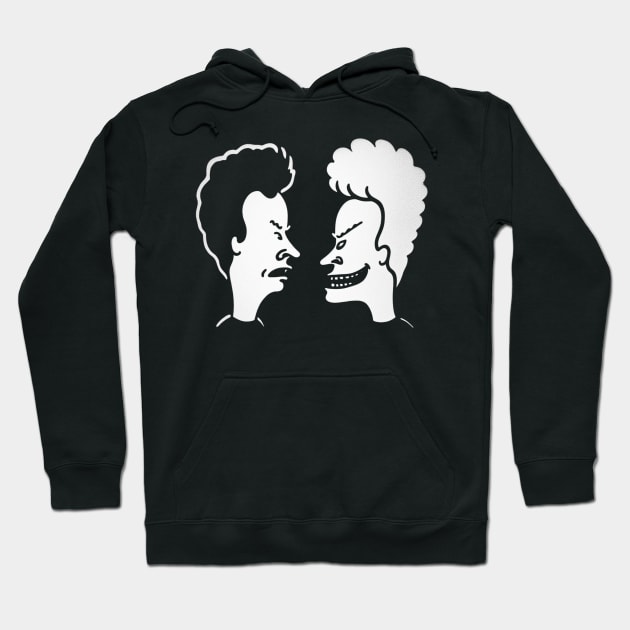 Beavis And Butthead Hoodie by unn4med
